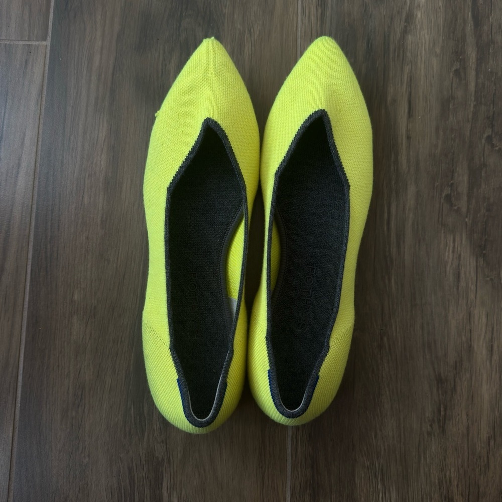 ROTHYS Sunbeam Merino Wool Point Flats